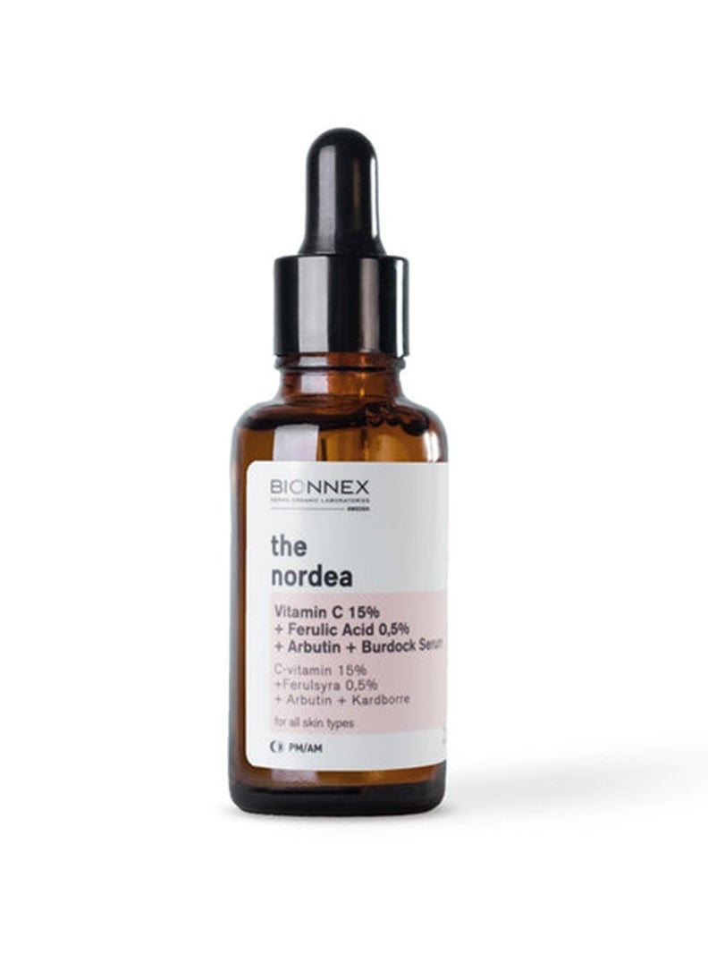 BIONNEX BIONNEX NORDEA VITAMIN C 15% + FERULIC ACID 0,5% + BURDOCK SERUM  - Image 2