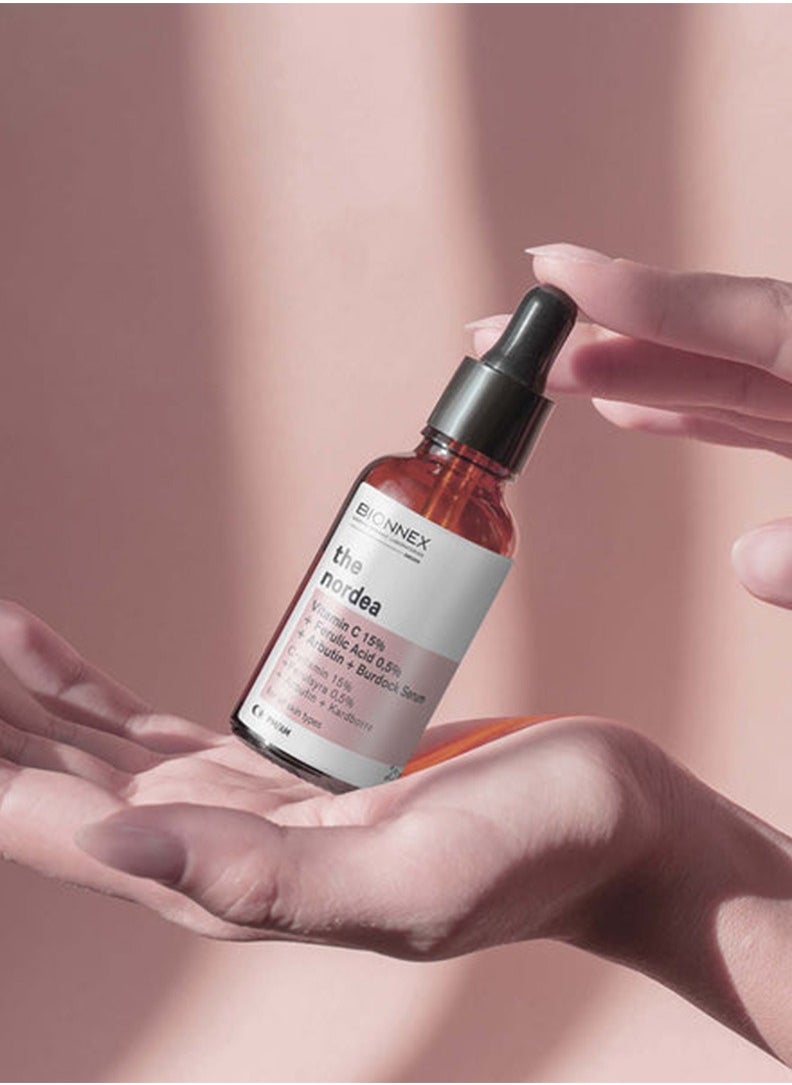 BIONNEX BIONNEX NORDEA VITAMIN C 15% + FERULIC ACID 0,5% + BURDOCK SERUM  - Image 4