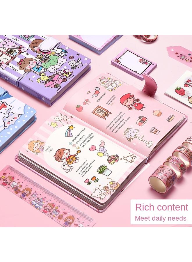 186 Pieces Of Hand-account Stickers This Book Suit Hand-account Books, Full Set Of Tools, Materials, Stickers, Books For Hand-account Materials  - Image 5