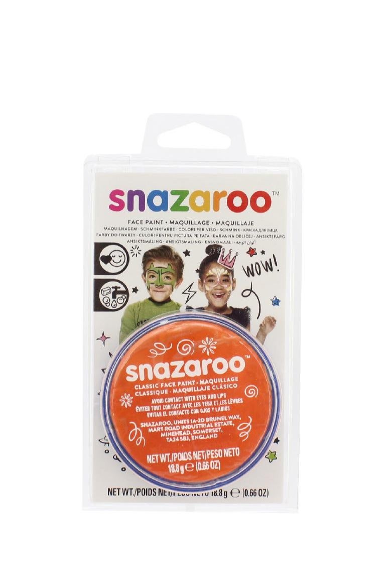 سنازارو ألوان كلاسيكية للوجه والجسم، مكياج مائي، لون برتقالي، ١٨.٠٠ مل - Image 1