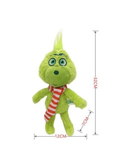 Generic Grinch Doll Plush Toy For Kids Children's Cartoon Plush Toy Holiday Gift Birthday Party Favor And Home Decoration  - Image 2