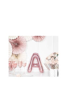 Party with Emma Rose Gold Letter A to Z Balloons 32 inch Large Alphabet Balloons Rose Gold Helium Foil Letter Balloon Banner for Birthday Party Anniversary Wedding Decoration (Rose Gold-T)  - Image 2