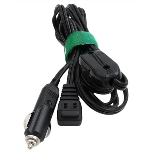HangTon Automotive Car Cooler Fridge Warmer DC Power Cord for Coleman Euhomy Alpicool Bodega Dometic indelB Mobicool with on/Off Switch 3m - Image 4