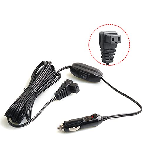 HangTon Automotive Car Cooler Fridge Warmer DC Power Cord for Coleman Euhomy Alpicool Bodega Dometic indelB Mobicool with on/Off Switch 3m - Image 2