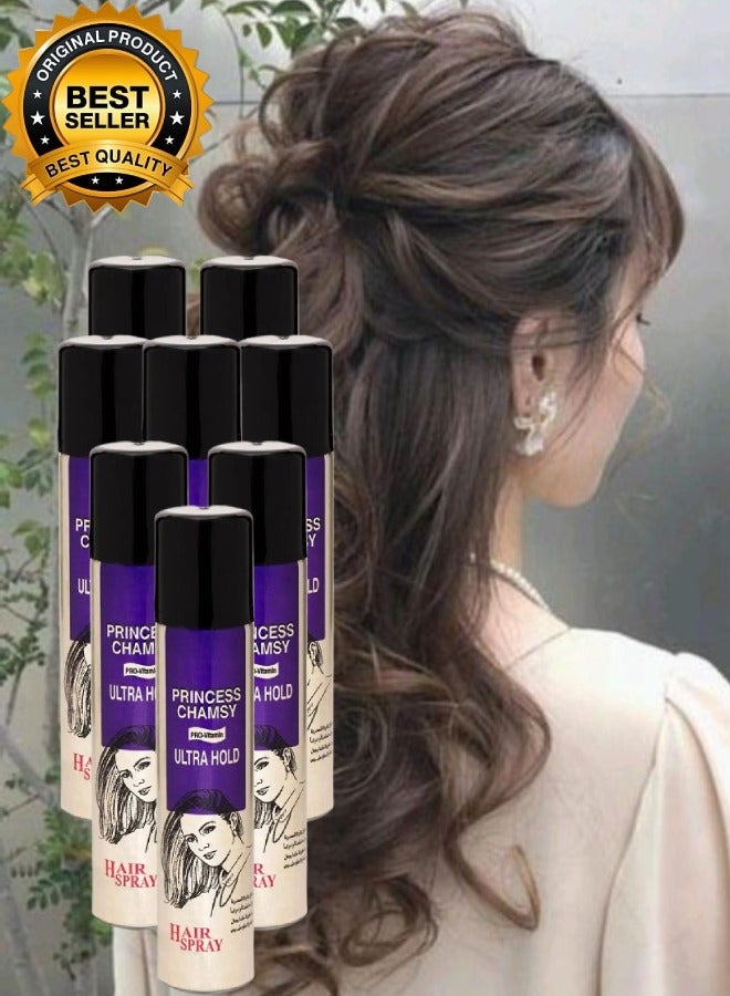 برينسس شامسي 8 قطع بخاخ الترا هولد للشعر 300مل - Image 1