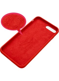HappyCase iPhone Xs Max Case Nano Velvet Silicone Inside - Red  - Image 2