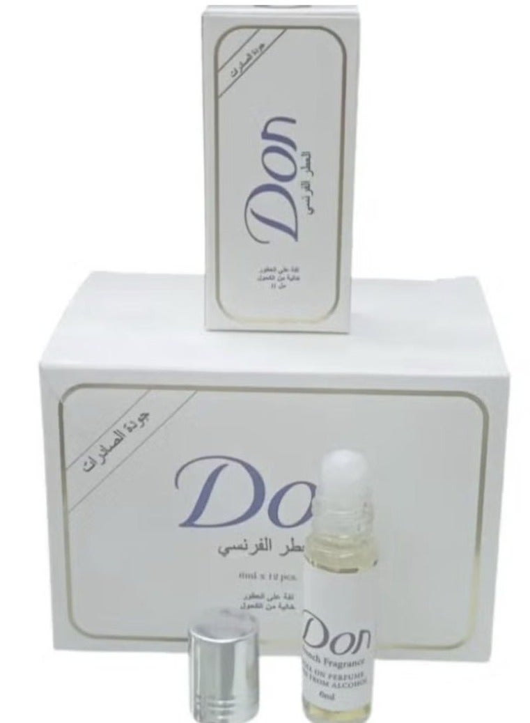 Mecca Don Roll Perfume, Alcohol-Free, Dozen 6ml x 12 - Image 1