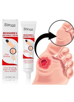 Decubitus Repair Cream，Bedsores Treatment Cream-Rapid Healing of Bedsores and Pressure Ulcers，Deep Penetration Soothing Natural Moisturizing Cream，Easy to Apply Sore Relief