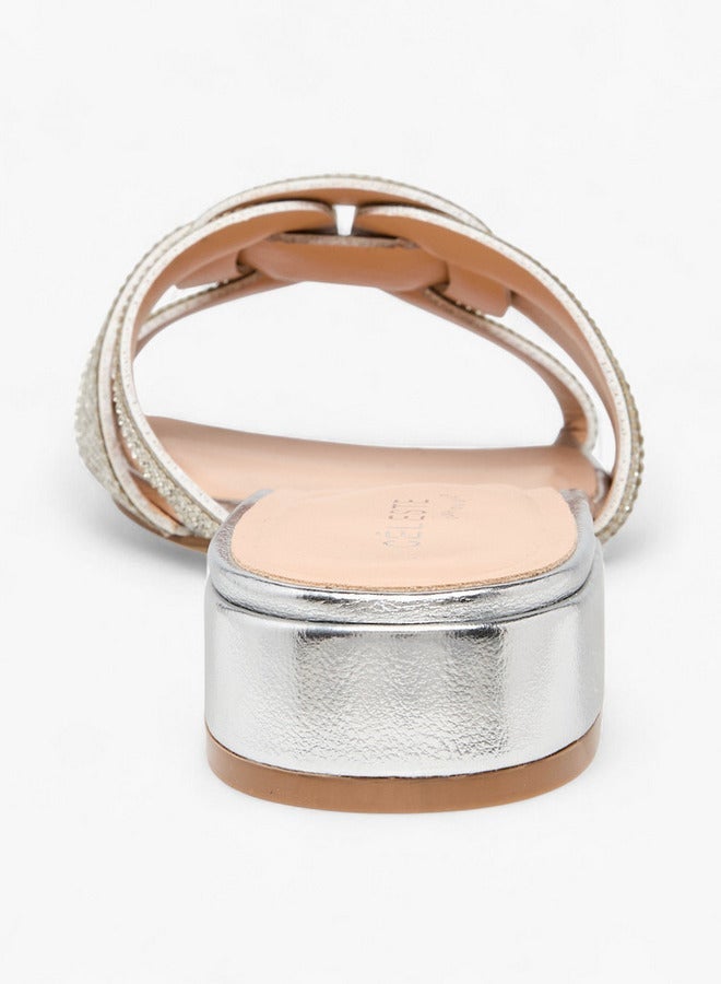 سيليست صنادل بكعب عريض للنساء - Image 5