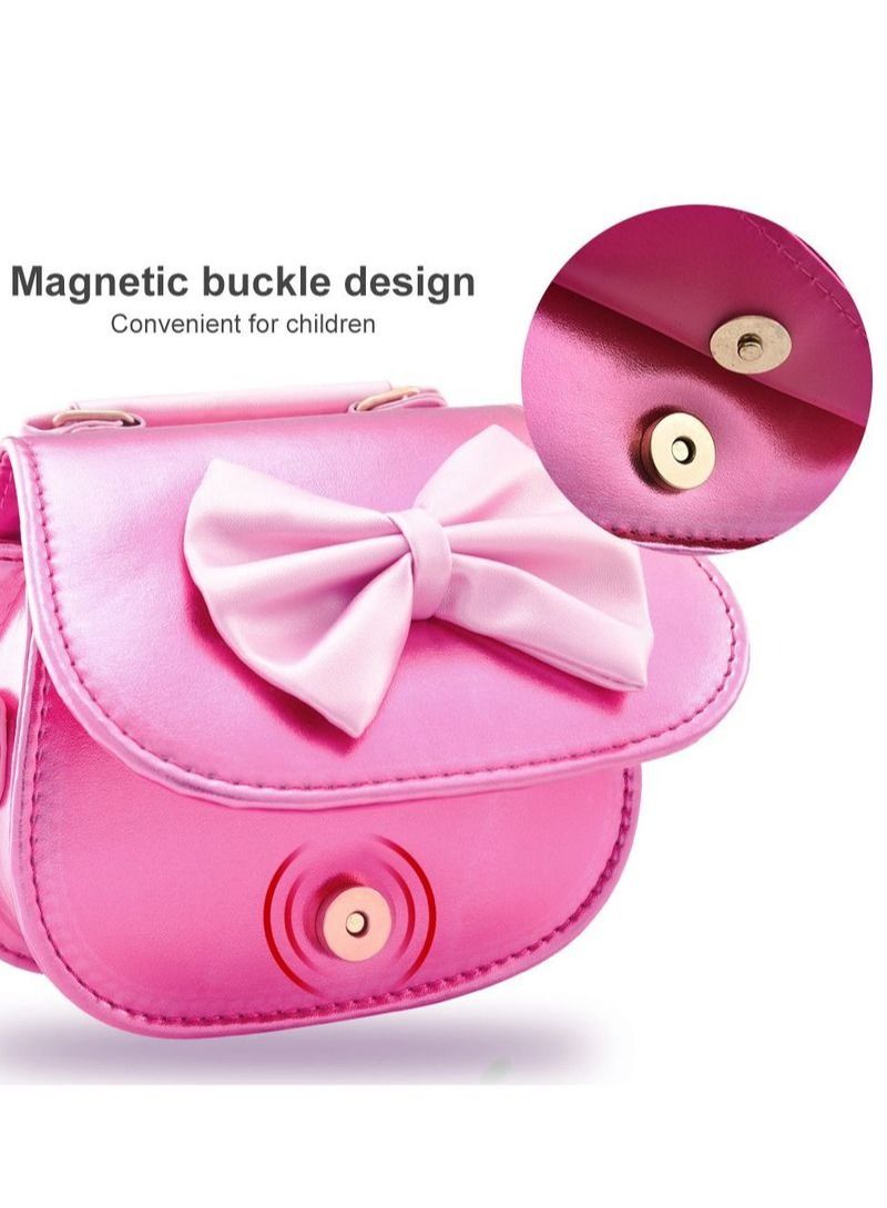 NIBEMINENT Girl Handbag Bow Crossbody Bag  - Image 5