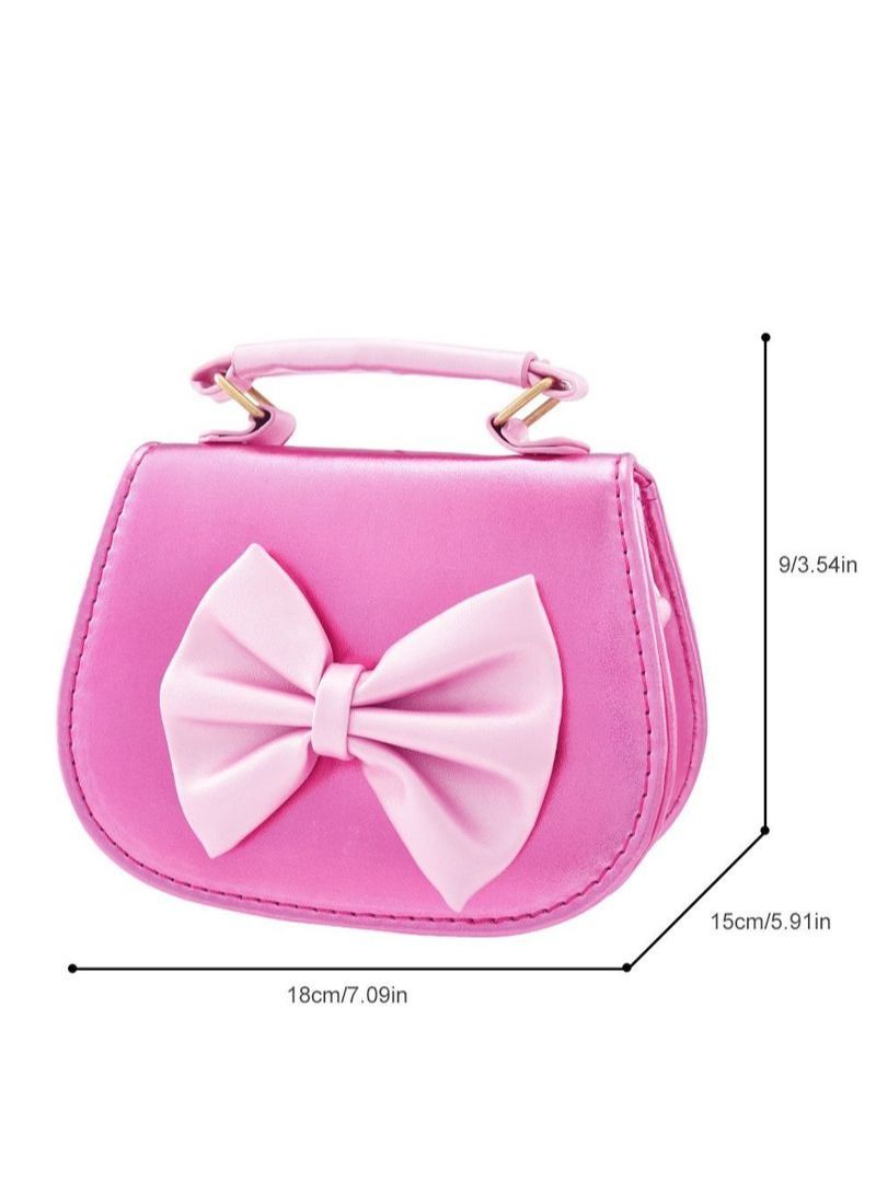 NIBEMINENT Girl Handbag Bow Crossbody Bag  - Image 2