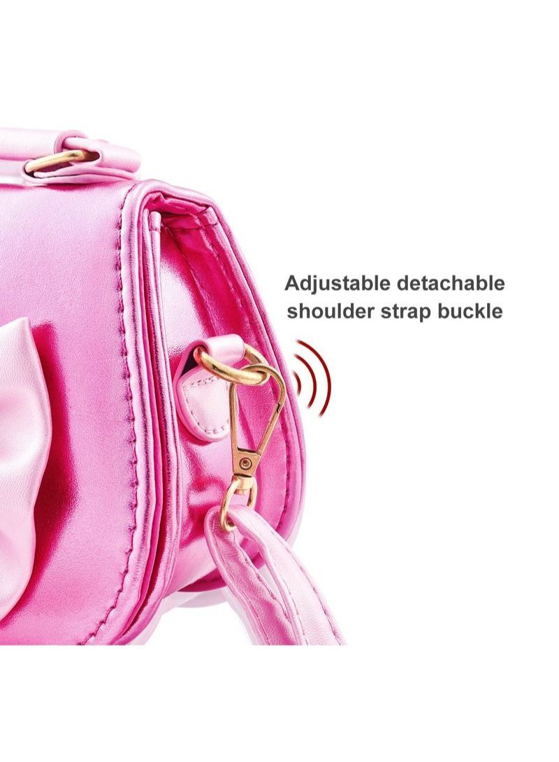 NIBEMINENT Girl Handbag Bow Crossbody Bag  - Image 4
