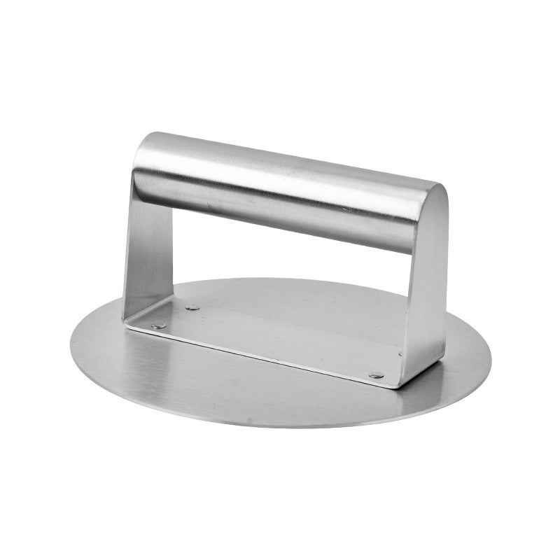 Stainless Steel Round Hamburger Meat Press Household Square Steak Meat Pie Press Kitchen Hand-Pressed Hamburger Maker - Image 1