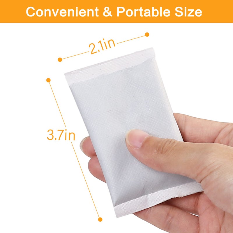 MEDLOT Hand Warmers - Long Lasting, Safe Natural Odorless, Air Activated Warmers - Up to 10 Hours of Heat - 20 Pair, White - Image 3