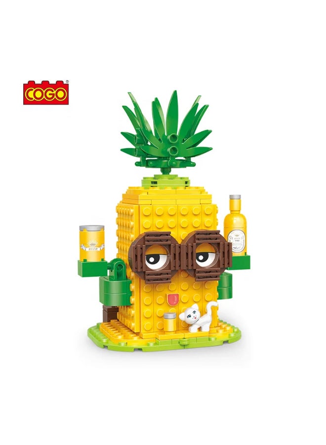 COGO Pineapple Shop Building Set  - Image 2
