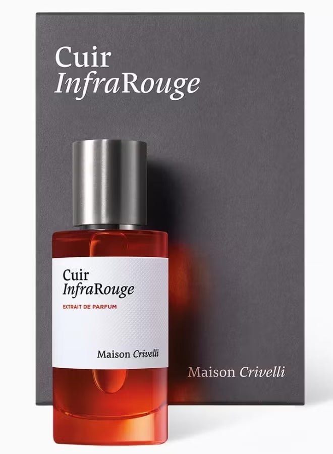 Cuir InfraRouge Extrait de Parfum 50ml – عطر فاخر للجنسين برائحة جلدية