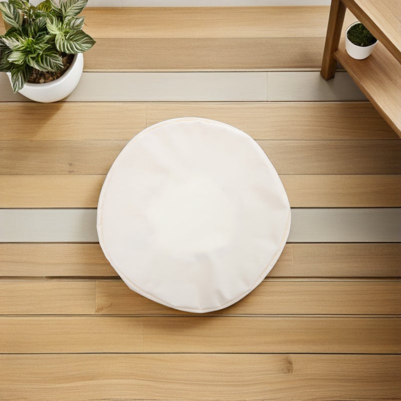 2pcs Stool Covers - Round Stool Elastic Circle Chair Covers Easy To Clean Chair Seat Cushion Slipcover For Hotel - Image 3