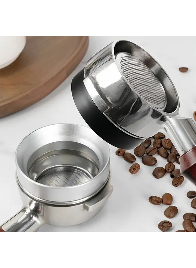 Black Ring Magnetic Espresso Dosing Funnel 5.1cm for Portafilter - Image 1