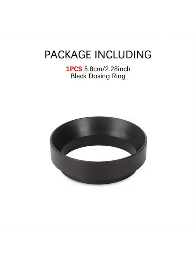 Black Ring Magnetic Espresso Dosing Funnel 5.1cm for Portafilter - Image 5