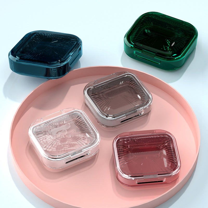Portable Braces Box Holder Storage Box Sealed Transparent Plastic Box Compartment Dustproof Braces Box Multi-Specification - Image 4