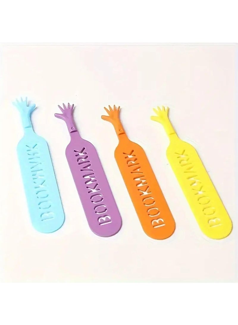 Creative Finger Bookmarks Pack of 4 – Fun Mood-Changing Page Markers to Mark Your Place & Enjoy Every Reading Moment - Image 2