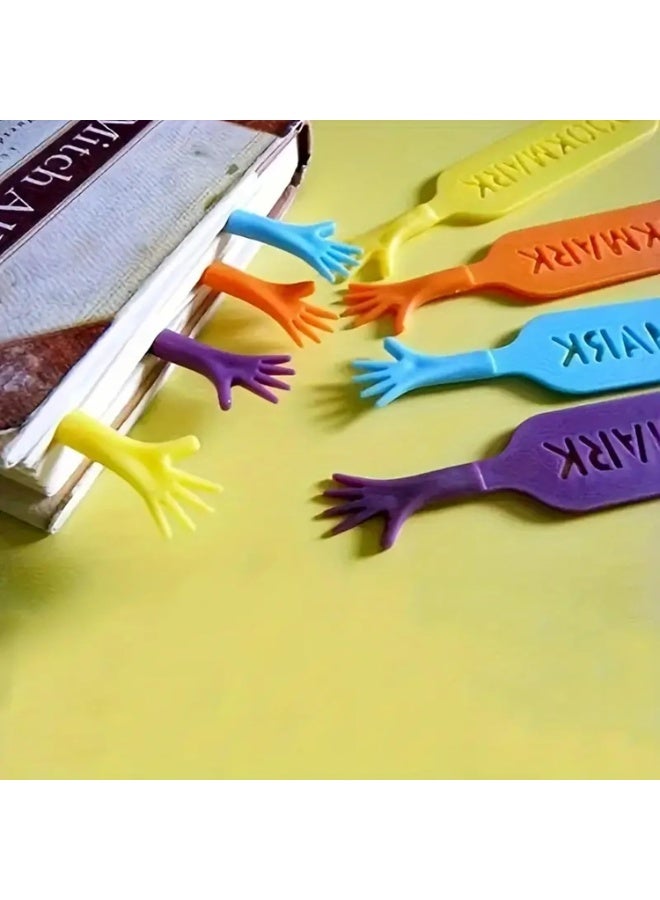 Creative Finger Bookmarks Pack of 4 – Fun Mood-Changing Page Markers to Mark Your Place & Enjoy Every Reading Moment - Image 3