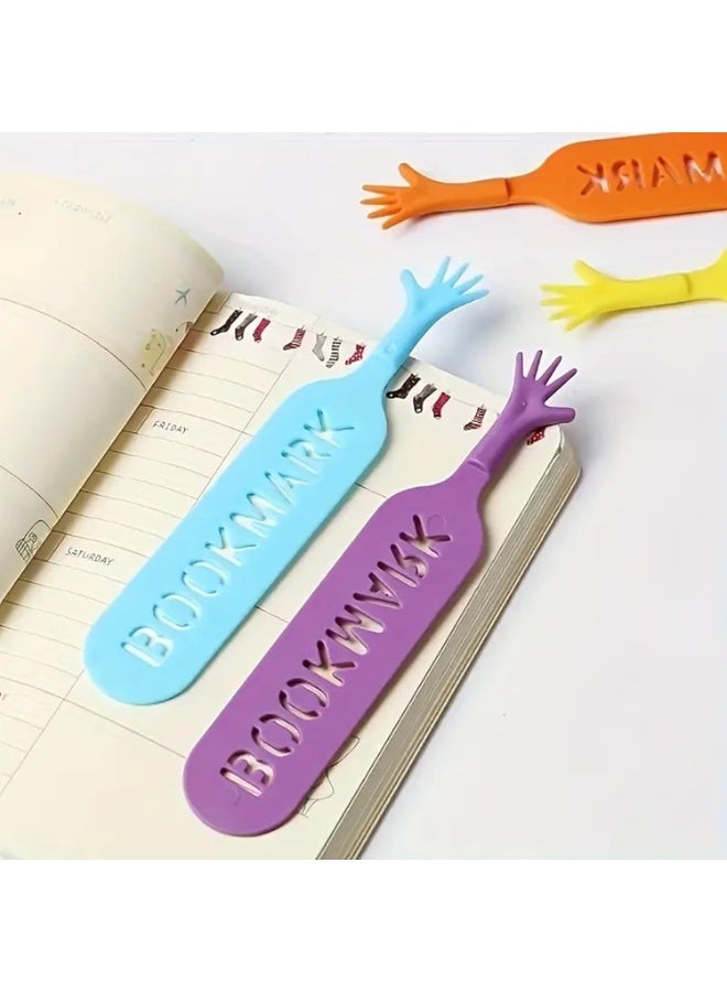 Creative Finger Bookmarks Pack of 4 – Fun Mood-Changing Page Markers to Mark Your Place & Enjoy Every Reading Moment - Image 4