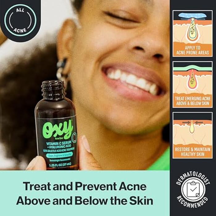 Oxy Vitamin C Serum + Hyaluronic Acid For Face - Image 5