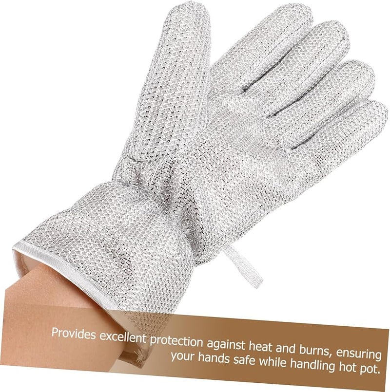 Oil Resistant Kitchen Cleaning Gloves Finger Design for Dishwashing Household Tasks - Image 4