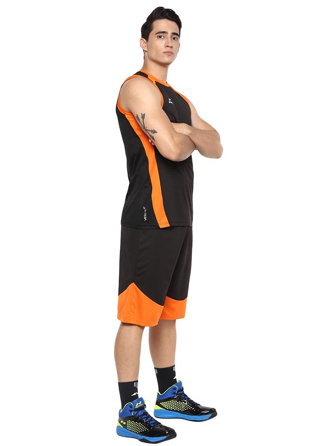 Nivia - Phantom Basketball Jersey Set for Men | Material : Micro Polyester | Round Neck | Sleeveless | Size : XS - Image 1