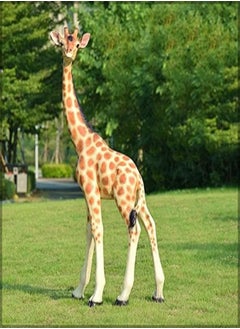 Yatai Adorable Giraffe Statue Decor For Garden Yard Back, Outdoor Sculptures For Home Decor Figurines For Indoor Decor Lanscaping