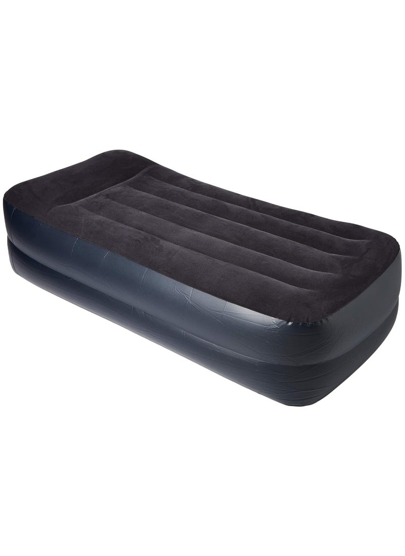 FULL JOY - Double Foldable Air Mattress With  Twin Built-in AC Pump195cm*96cm*46cm - Image 1