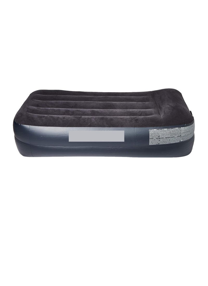 FULL JOY - Double Foldable Air Mattress With  Twin Built-in AC Pump195cm*96cm*46cm - Image 1