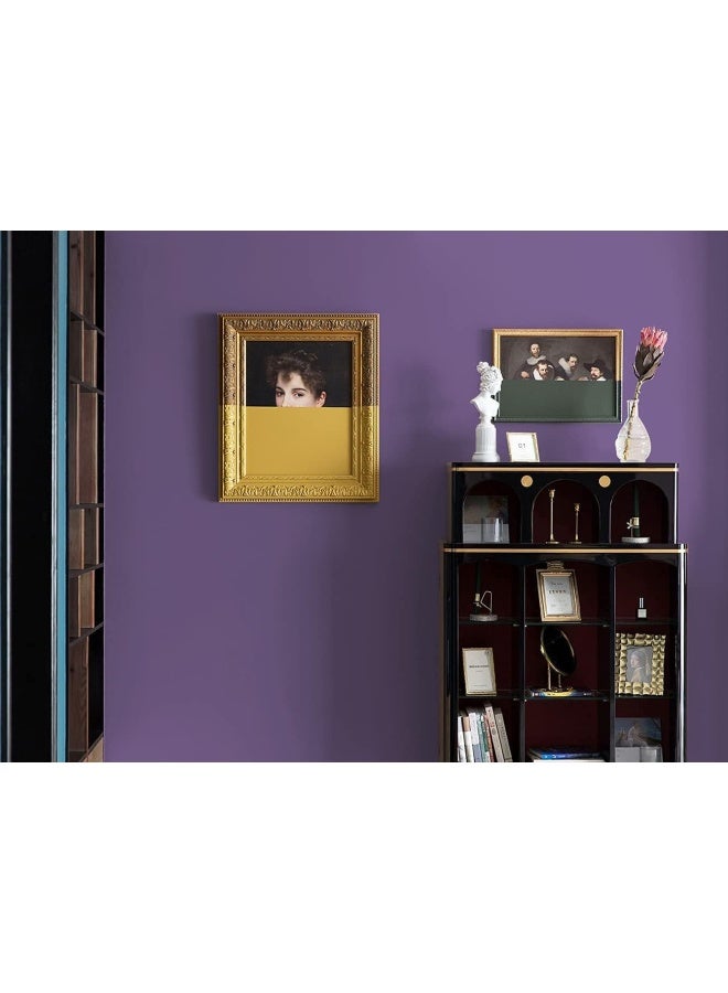 Dimoon Wallpaper 78.7 Inch X17.7 Inch Purple Peel And Stick Wallpaper Waterproof Wallpaper Removable Purple Contact Paper Solid Pure Purple  - Image 5
