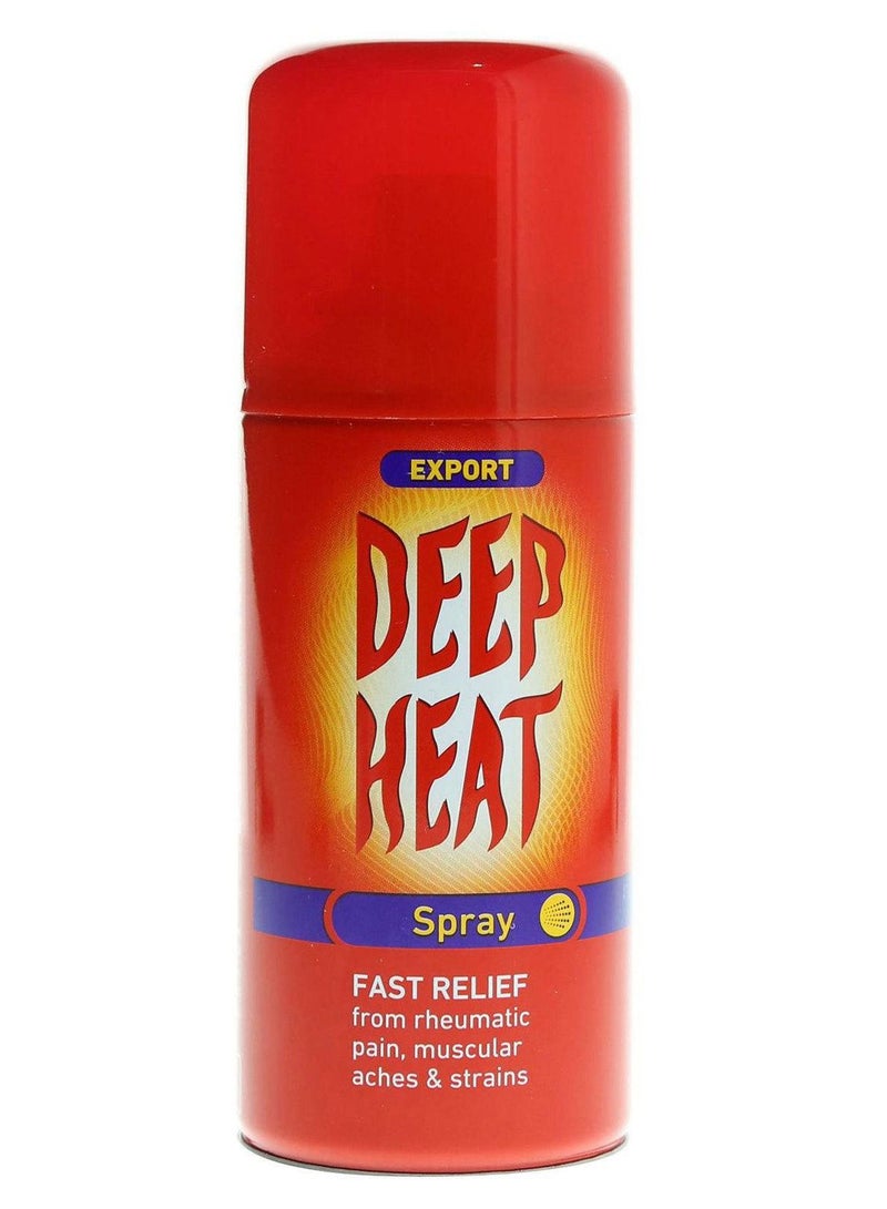 DEEP HEAT Muscular Pain Relief Spray 150ml - Image 3