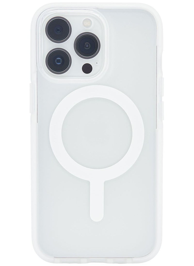 Bodyguardz - Ace Pro Case Cover for iPhone 13 PRO with 12 Feet Drop Protection Compatible with MagSafe - White - Image 1