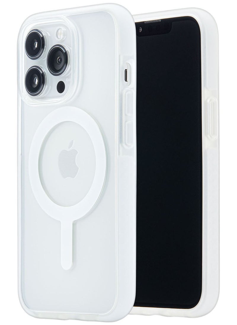 Bodyguardz - Ace Pro Case Cover for iPhone 13 PRO with 12 Feet Drop Protection Compatible with MagSafe - White - Image 1