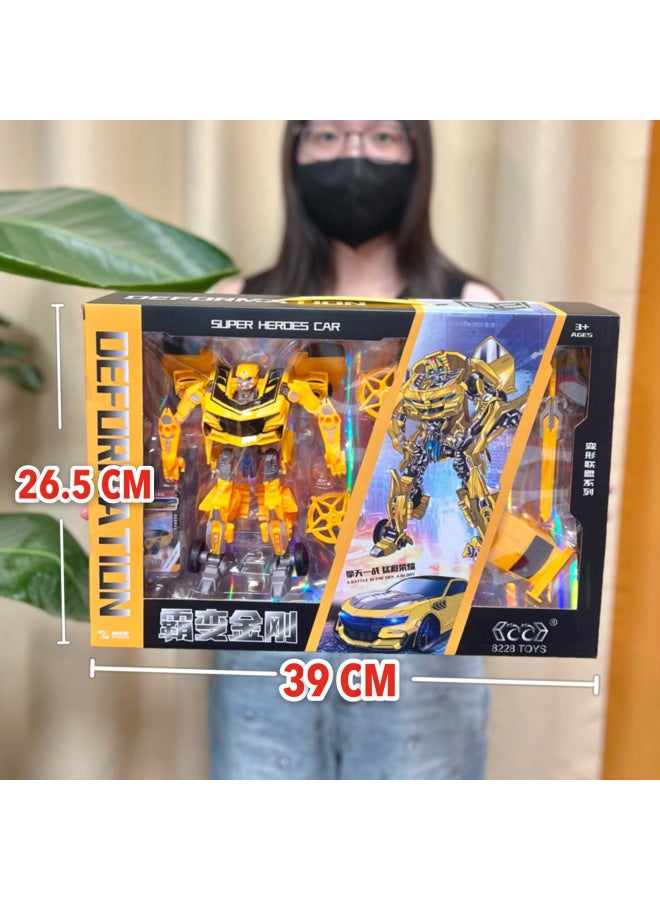 Boy Toy Transformation Robot Wasp Optimus Warrior Figure Robot Transformation Car Toy Gift Box-Color:H15 Wasp Set 【gift Box】 - Image 1