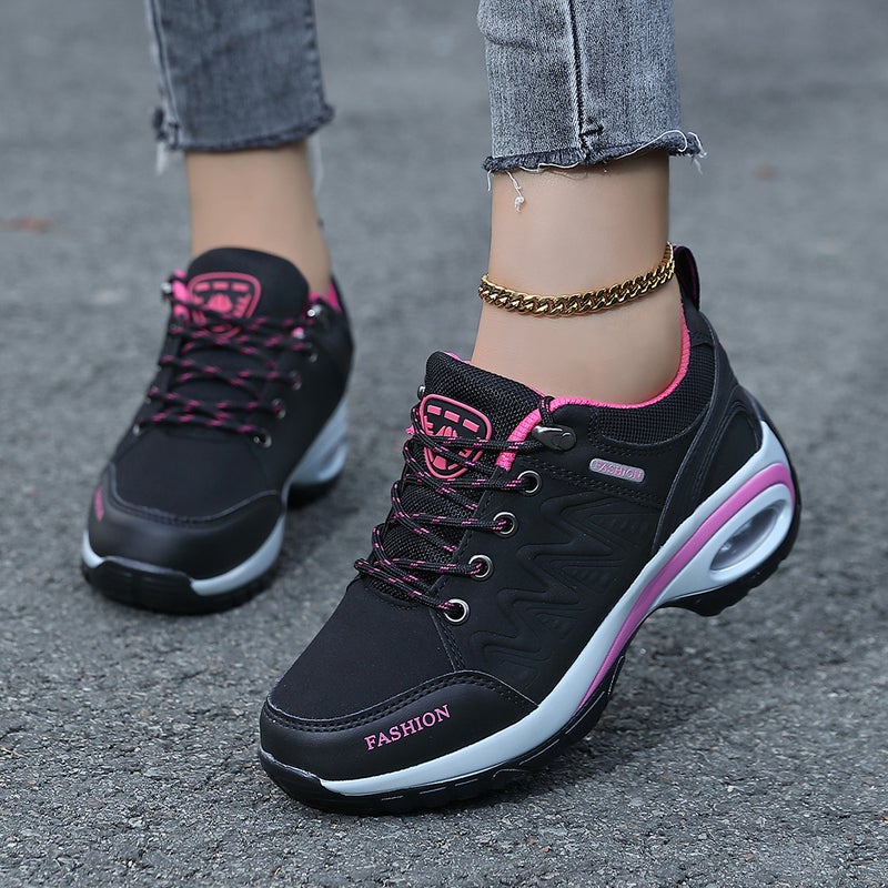 Outdoor Mountaineering Shoes Thick Sole Increased Rocking Shoes Non-Slip Soft Sole Mother Shoes Casual Travel Women'S Shoes Casual Shoes - Image 2