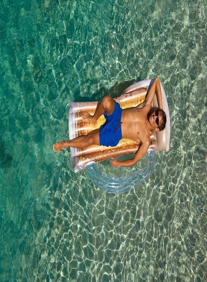 Poolcandy Giant Inflatable Beer Mug Pool Raft. Ultra Bright Realistic Graphics. (PoolCandy Inflatable X-Large Beer Mug Pool Raft) - Image 4