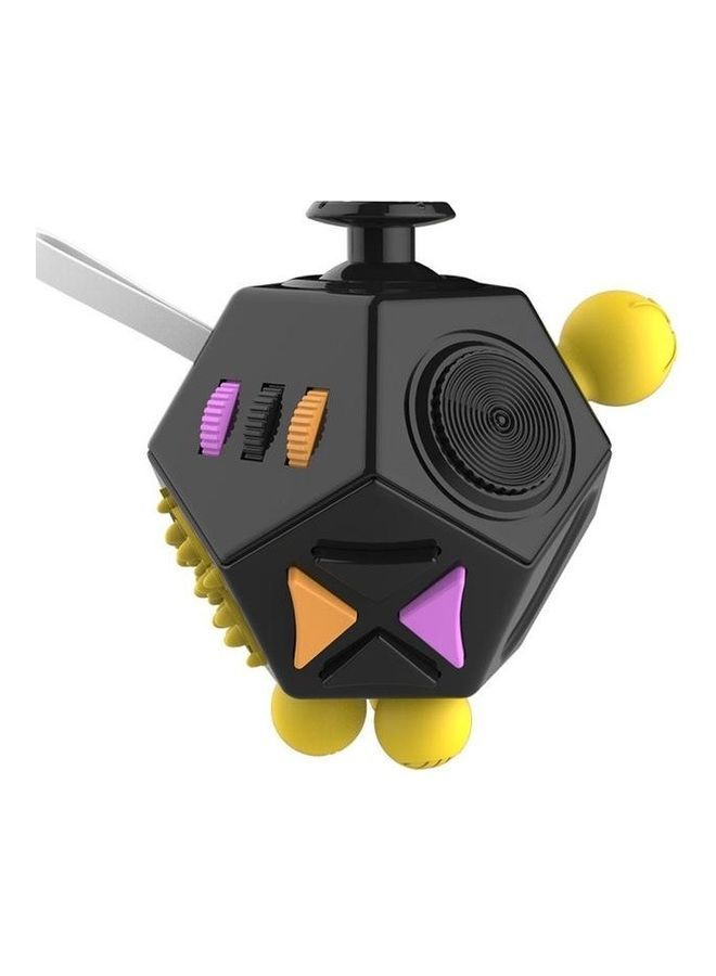 NIBEMINENT 12 Sides Magic Cube Generation Decompression Toy With Gears And Rotating Dial Joystick - Image 1
