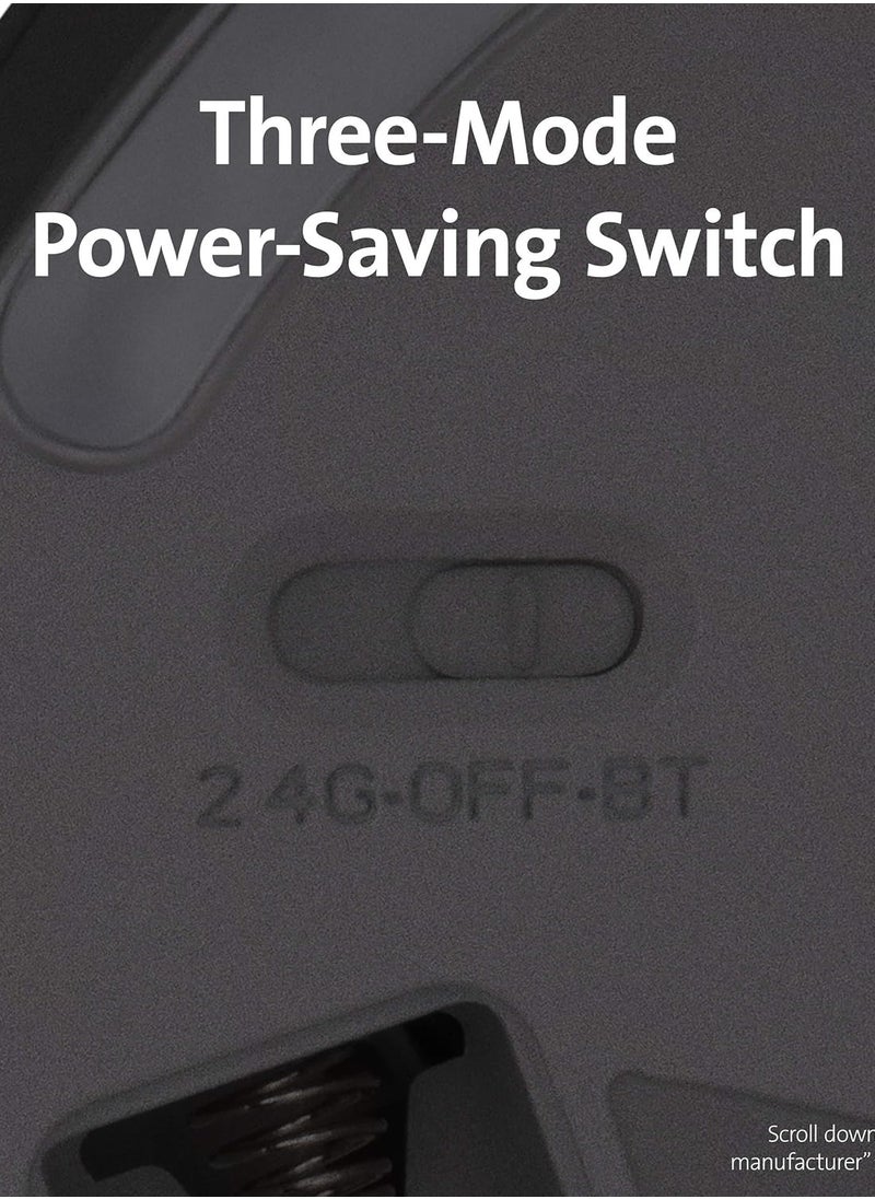 Kensington - Pro Fit Ergonomic Wireless Mouse Made from 60% Post-Consumer Recycled Content (PCR) Eco-Friendly - Image 1