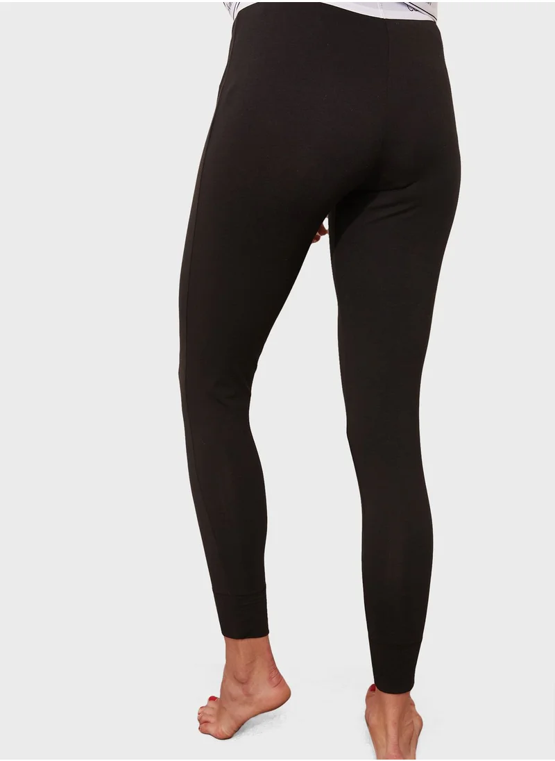 CALVIN KLEIN Logo Band Leggings