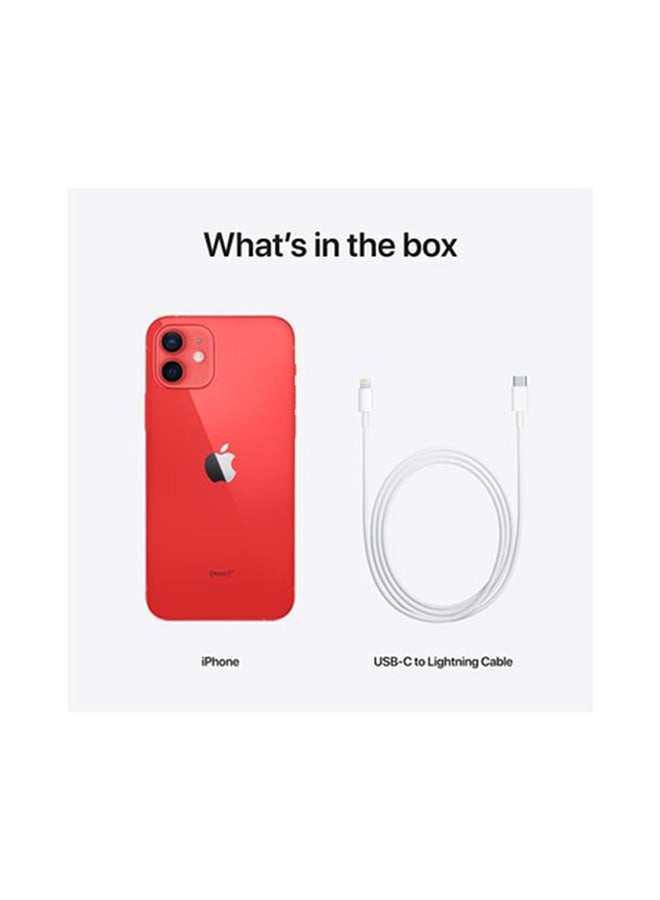 ابل  متجدد - iPhone 12 Mini مع Facetime وسعة 128 جيجابايت (المنتج) باللون الأحمر وتقنية 5G - الإصدار العالمي - Image 3