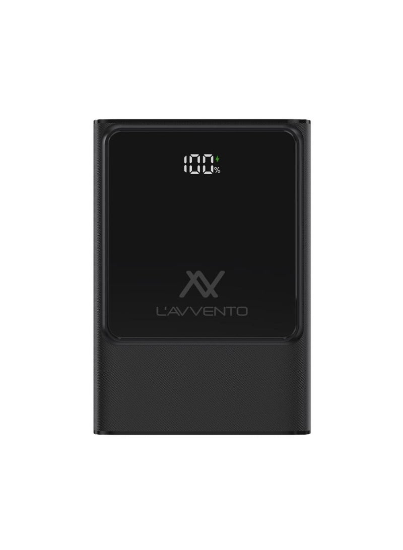 لافينتو باور بانك MP657 – بسعة 10,000 مللي أمبير، شحن سريع 22.5 واط مع مؤشر LCD - Image 1