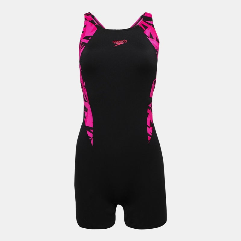 speedo Women's Hyperboom Splice Legsuit One-Piece Swimsuit - Image 1
