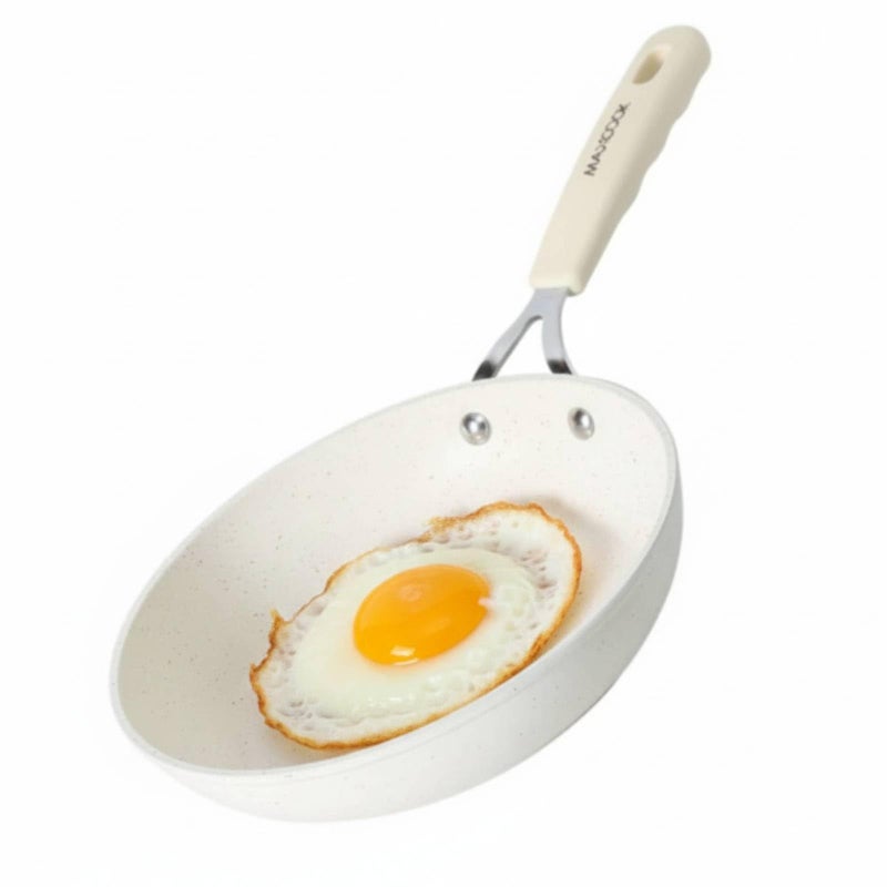 MAXCOOK Non Stick Frying Pan 8 Inch Omelette Pan Nonstick SkilletSmall Egg PanMedical Stone Coating Cookware Induction Skillet for Eggs PFOA Free Cookware 20 cm