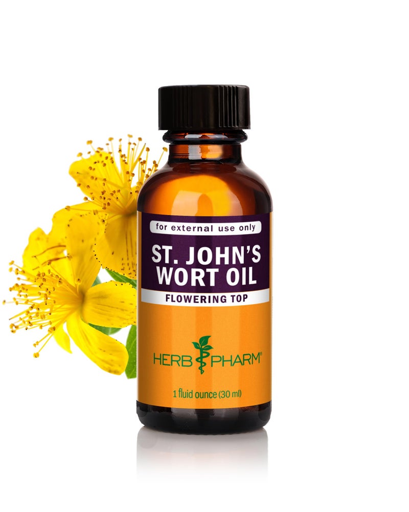 Herb Pharm St. John's Wort Topical Oil - 1 Ounce - Image 1
