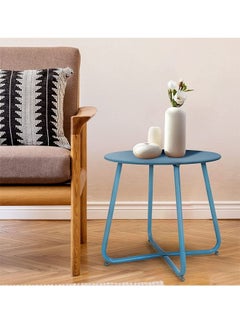 NKX Nordic Style Iron Round Table Nightstand Sofa Table Furniture  - Image 3