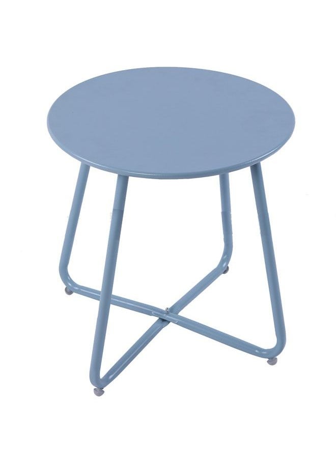 NKX Nordic Style Iron Round Table Nightstand Sofa Table Furniture  - Image 1